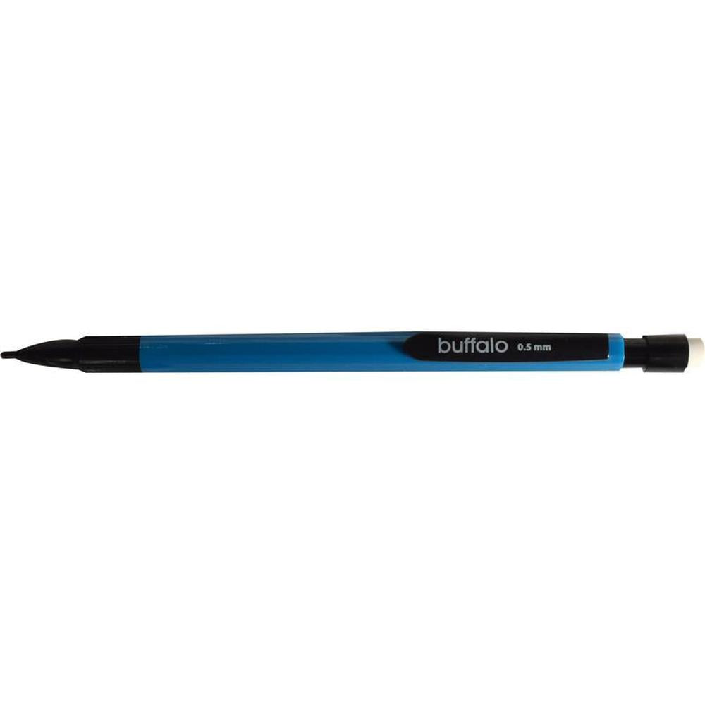 Buffalo Mechanical Pencils 0.5mm - Pack of 3 with Refills