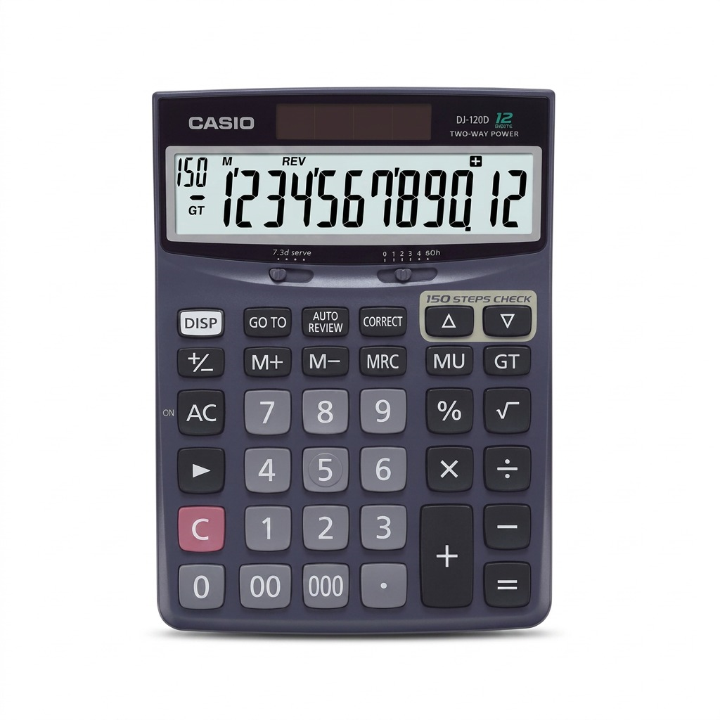 Casio DJ-120D Desk Calculator