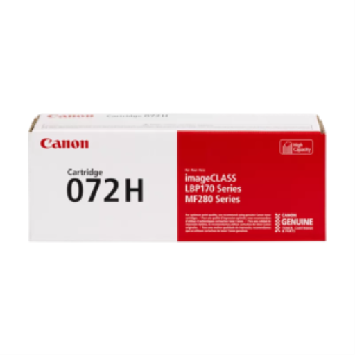 Cartouche de toner noir haute capacité Canon 072H