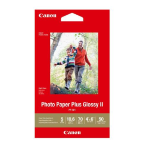 PP-301 4" x 6" Photo Paper Plus Glossy (50 sheets/pack)