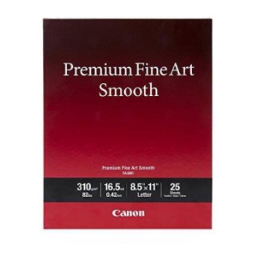 FA-SM1 Papier d'art premium lisse, 17x22 (25 feuilles/paquet)