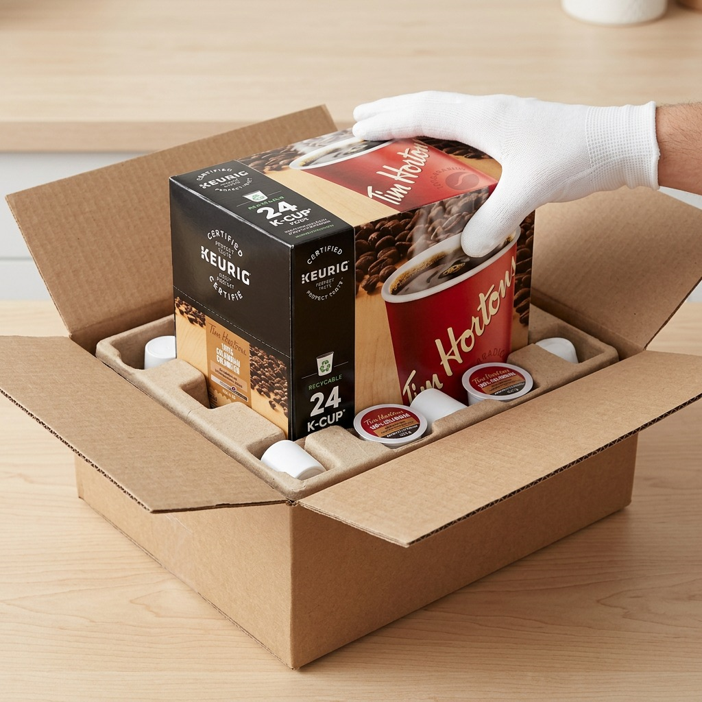 COFFEE-K CUP TIM HORTONS 100% COLOMBIAN-11309 24/BX
