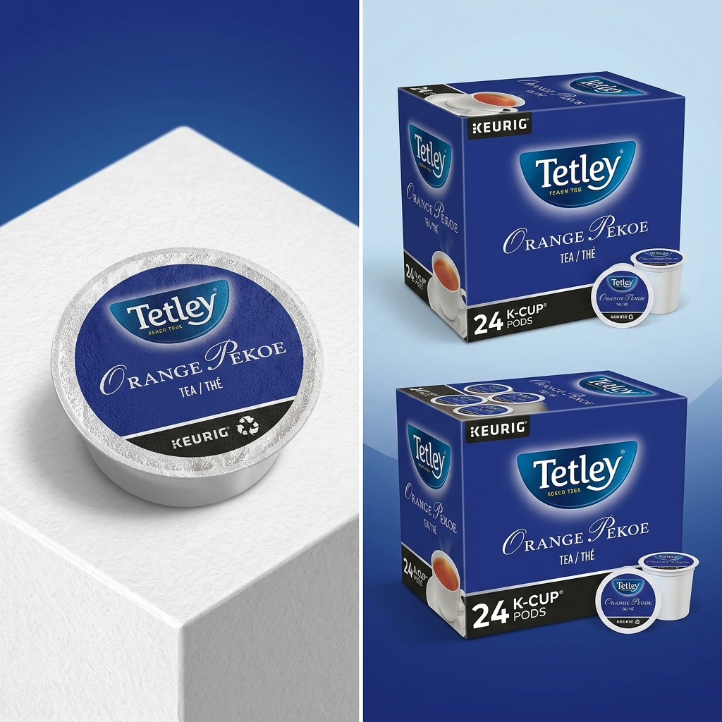 TEA-K CUP TETLEY ORANGE PEKOE 24/BX 24/BX