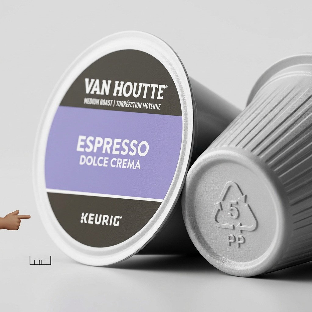 Van Houtte? Coffee Single Serve - Vhou Kc Fto Dolce Crema Med 20Ct Sl