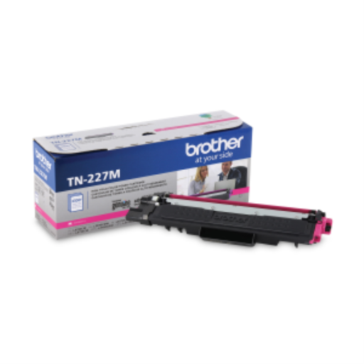 Cartouche de toner magenta Brother d'origine TN-227M, grand rendement