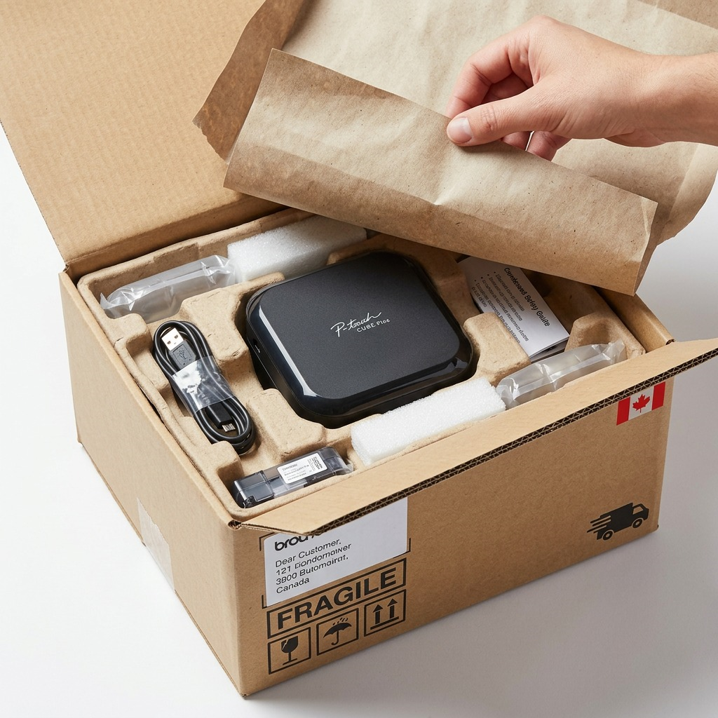 PT-P710BT P-touch CUBE Plus Smartphone and PC Label Maker