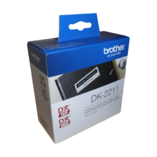 Brother DK-2211 Ruban film continu noir/blanc - 1,1" x 50' (29 mm x 15,2 m)