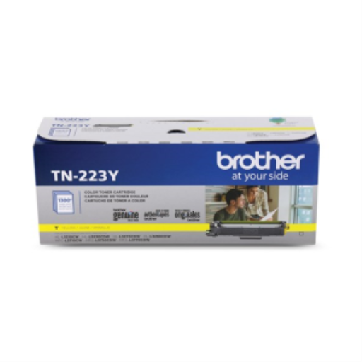 Brother Cartouche de toner jaune TN-223Y d'origine à rendement standard