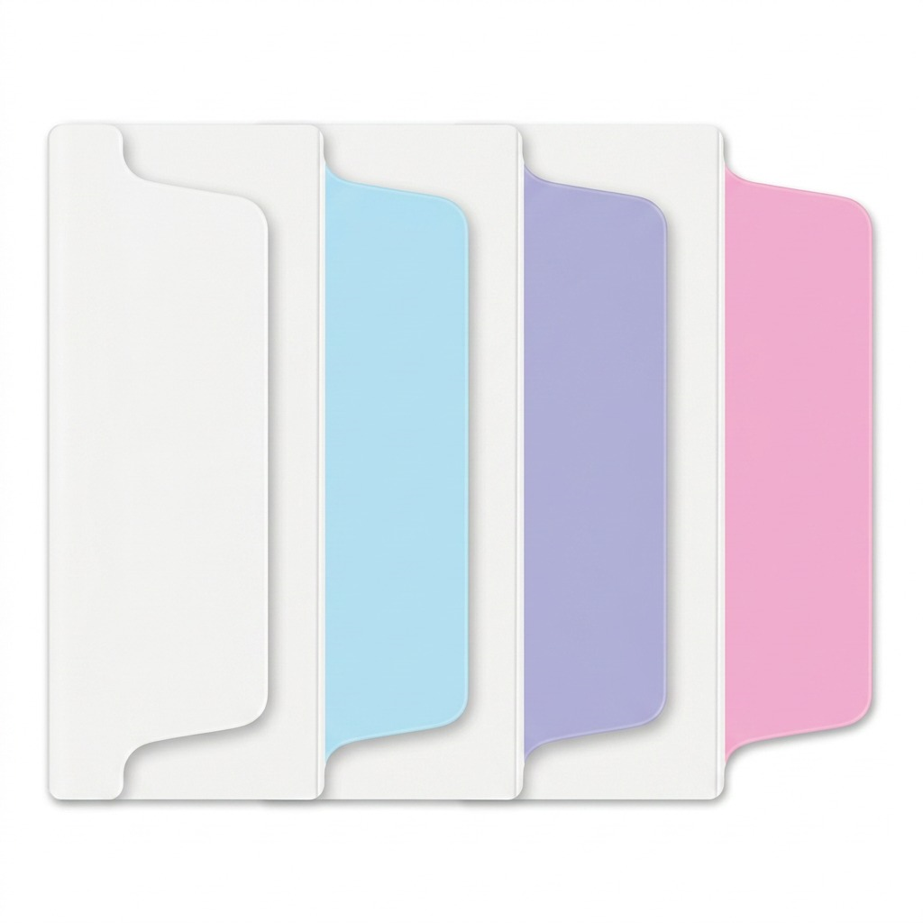 Avery UltraTabs Filing Tabs, Pastel Colours, Lavender, Light Blue, Pink, 24 pack