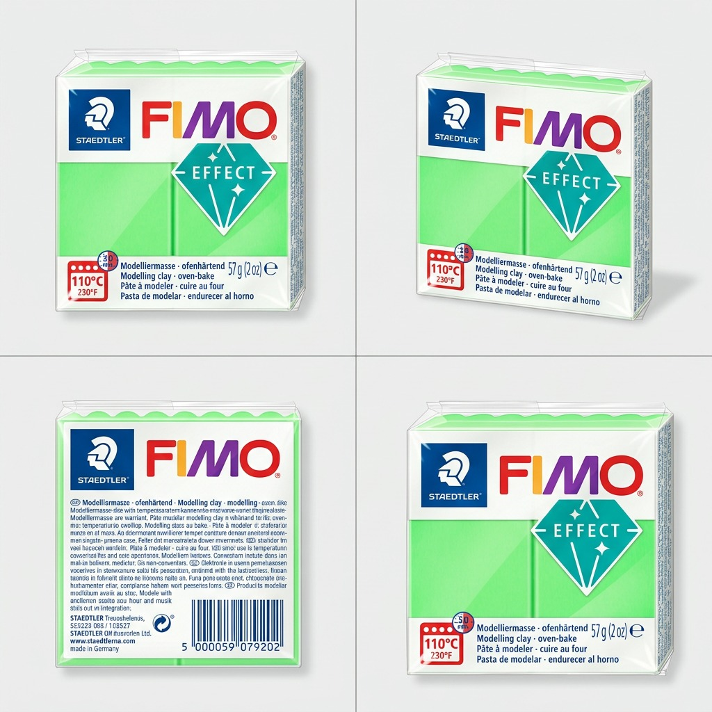 Staedtler Modelling Clay Fimo Soft Lime Green 57g (2 oz)