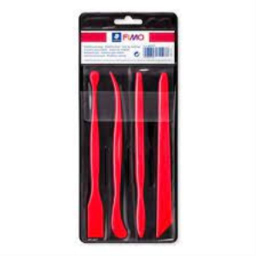 Staedtler Fimo Plastic Modelling Tool Set - 4 Different Tools