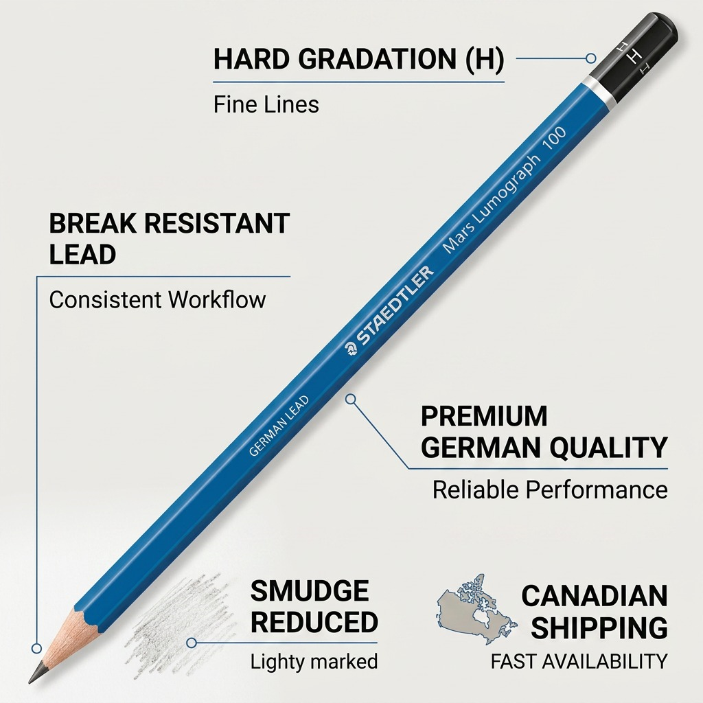 Staedtler Pencil Lumograph H