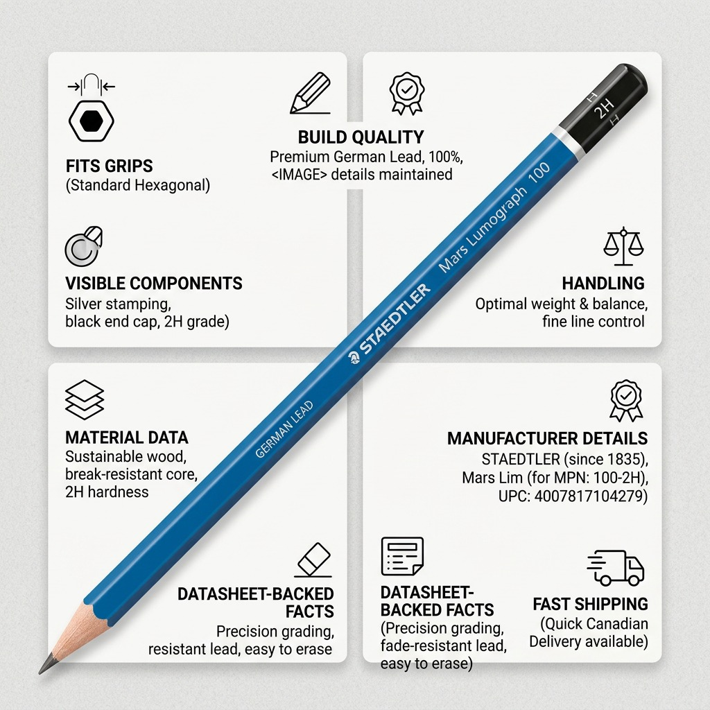 Staedtler Pencil Lumograph H