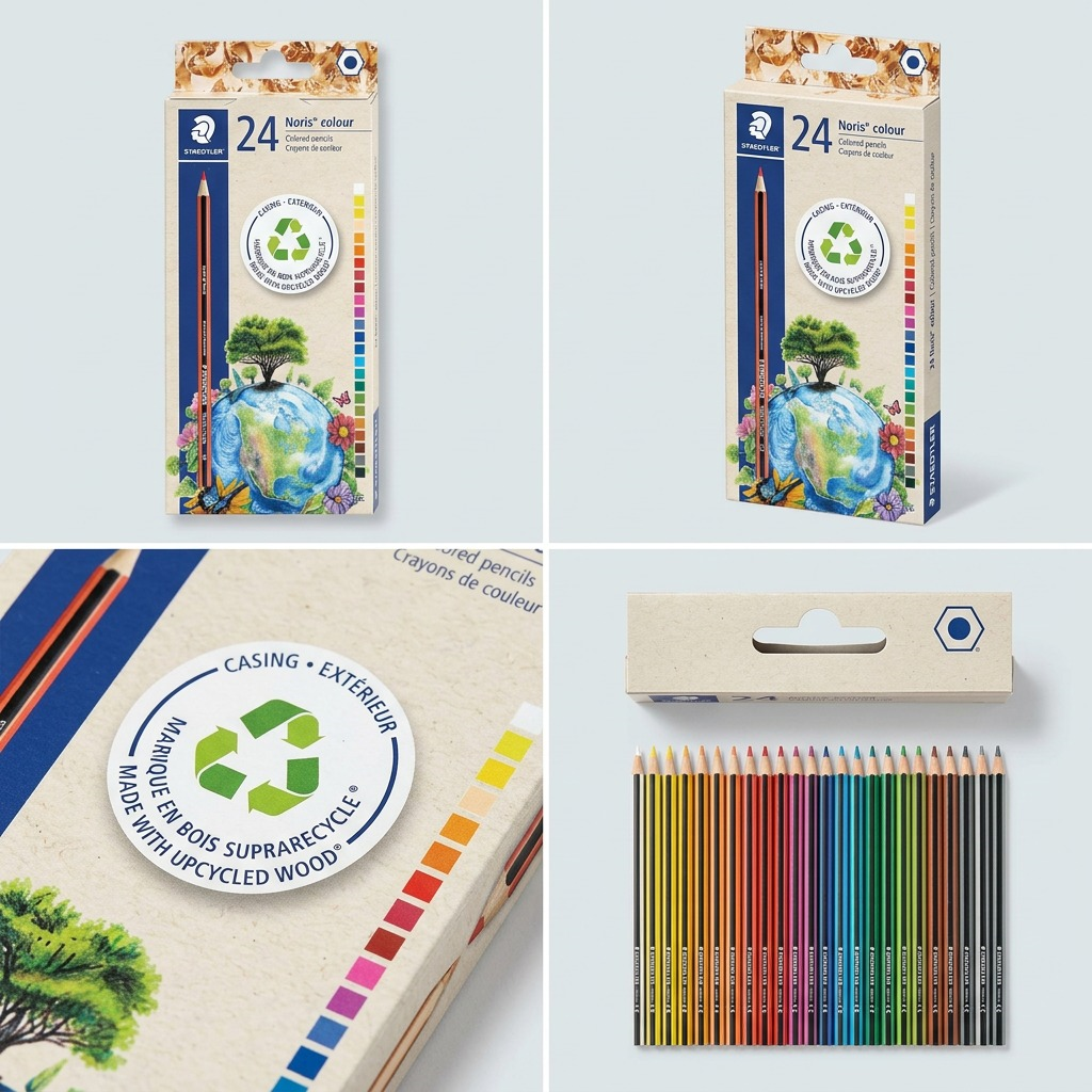 Staedtler Wopex Colouring Penicl 24-Pack