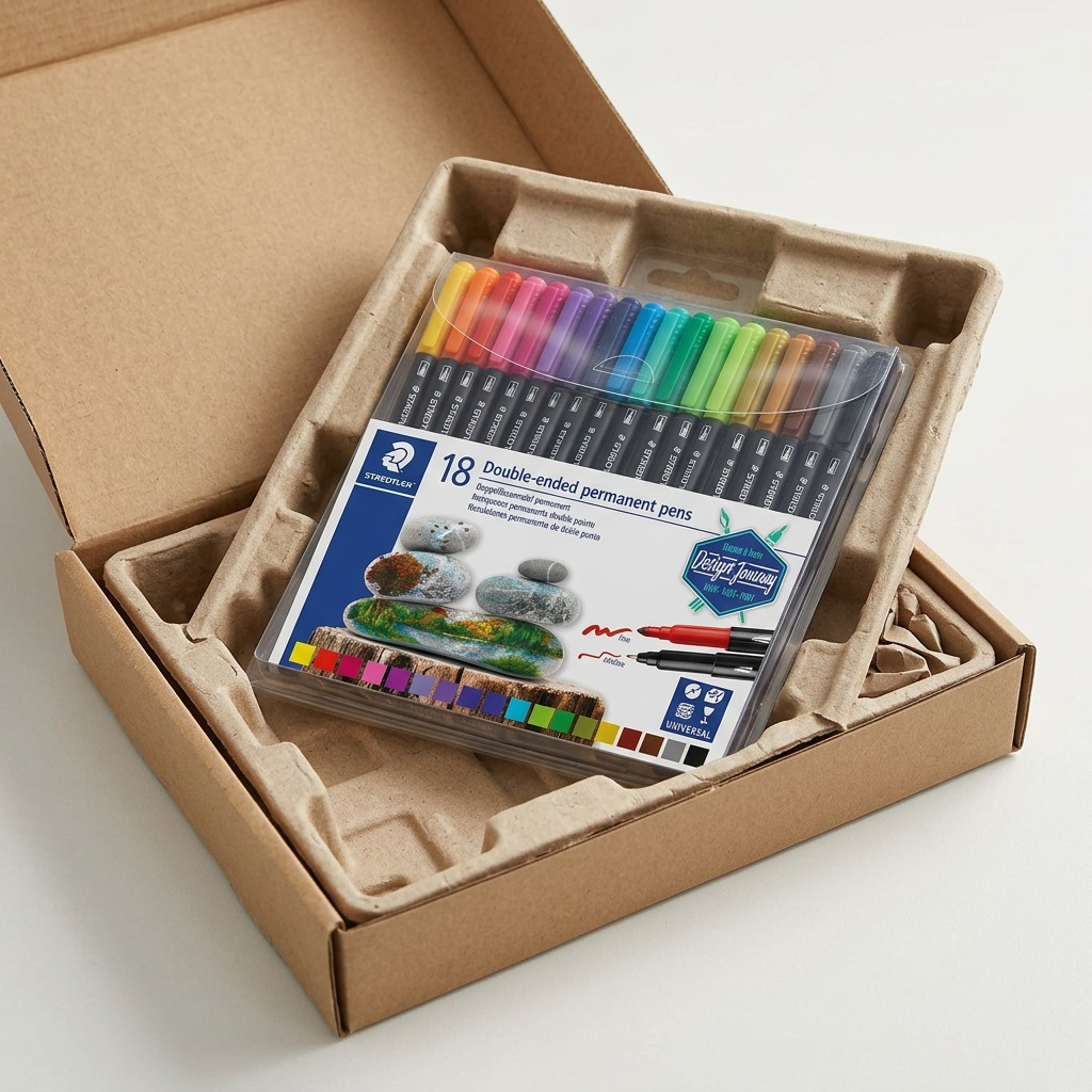 Staedtler Double-ended Permanent Pens 18-Pack