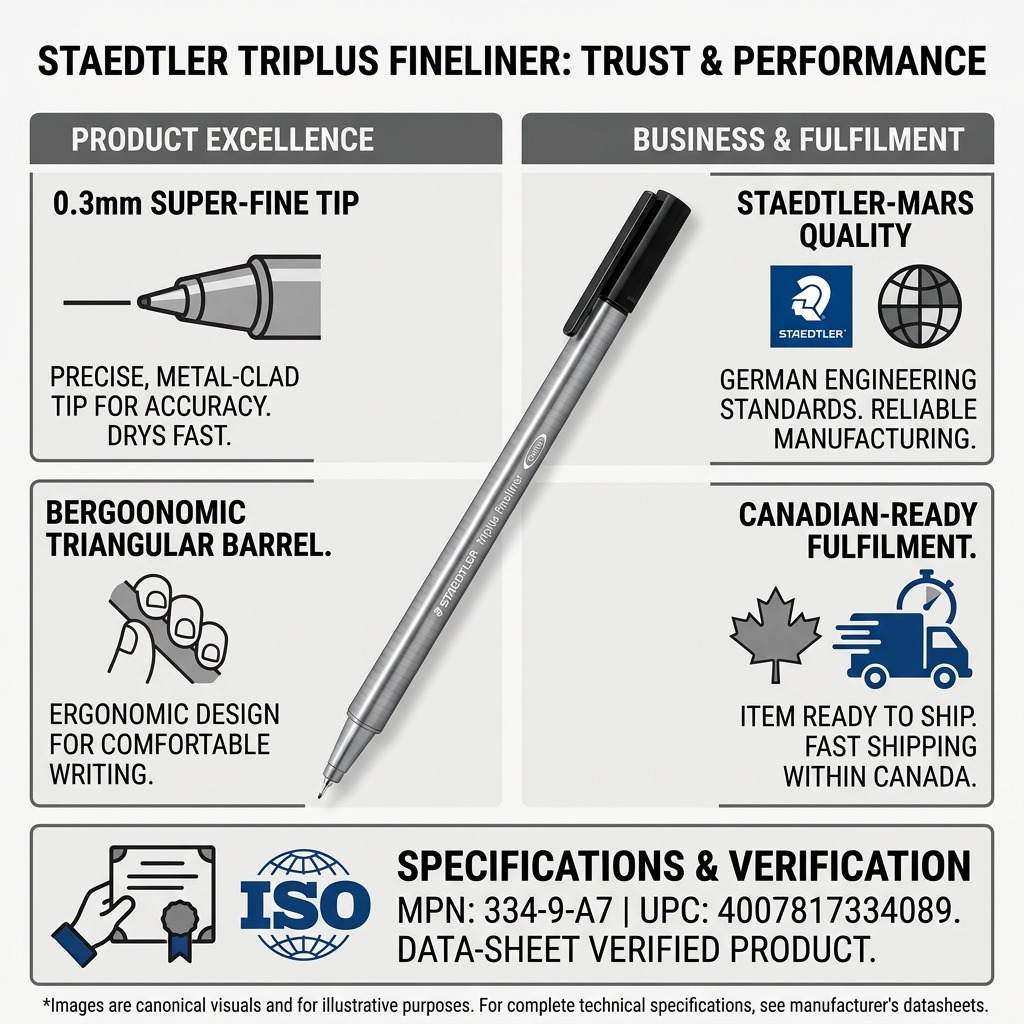 Staedtler Marker Triplus 0.3mm Black
