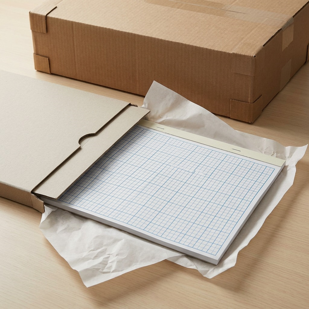Staedtler Paper Bond 4x4 Grid 17x22 Pad 50