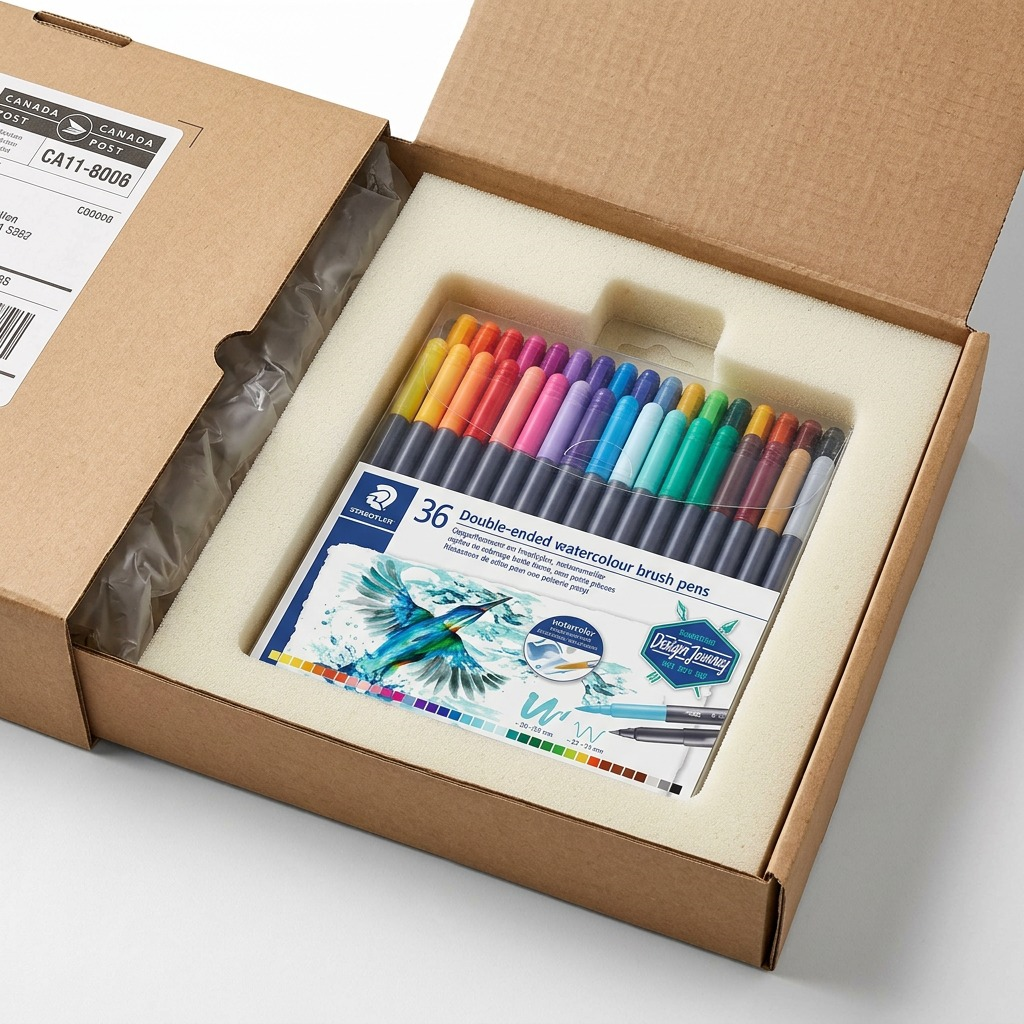 Staedtler Double-Ended Watercolour Brush Pen