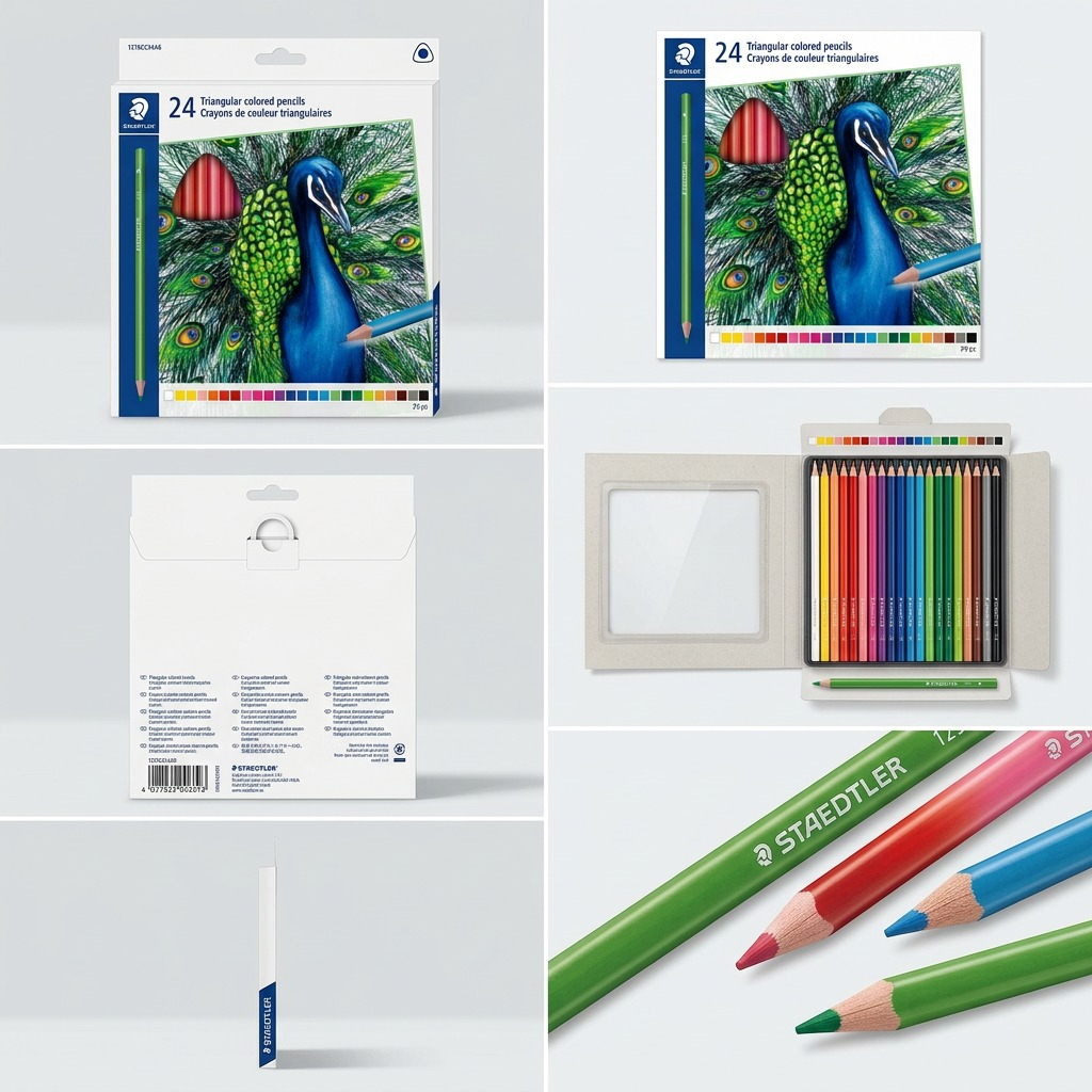 Staedtler Coloured Pencil 3mm Triangular