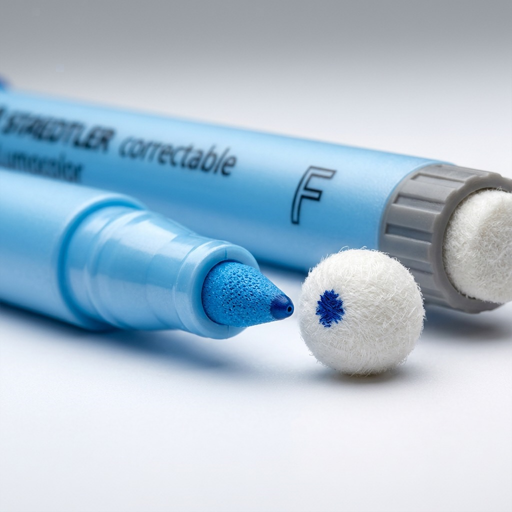 Staedtler Ohp Pen Lumocolor Correctable F Blu