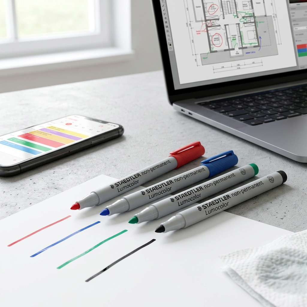 Staedtler Marker Lumocolor Medium Washable
