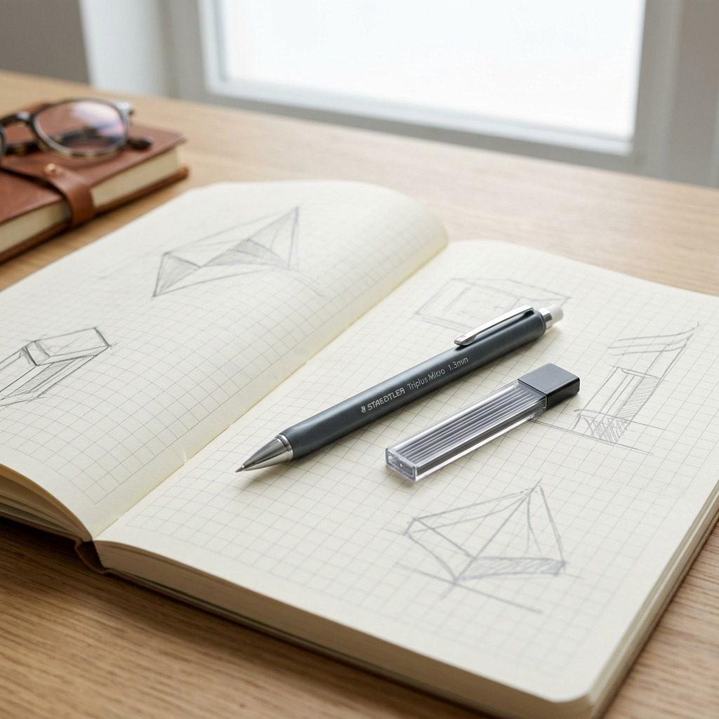 Staedtler Mechanical Pencil 1.3mm + Leads
