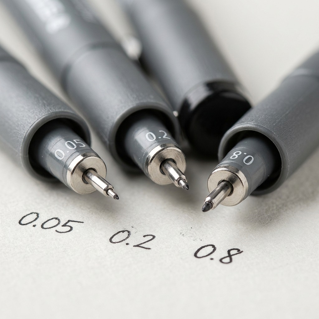 Staedtler Pigment Liner (005, 02, 08)