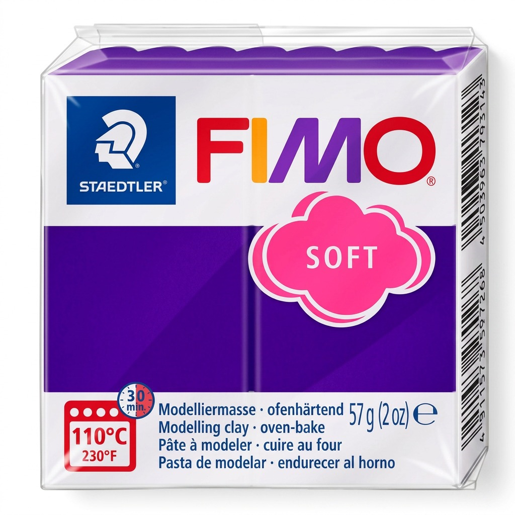 Staedtler Modelling Clay Fimo Soft Plum 57g (2 oz)