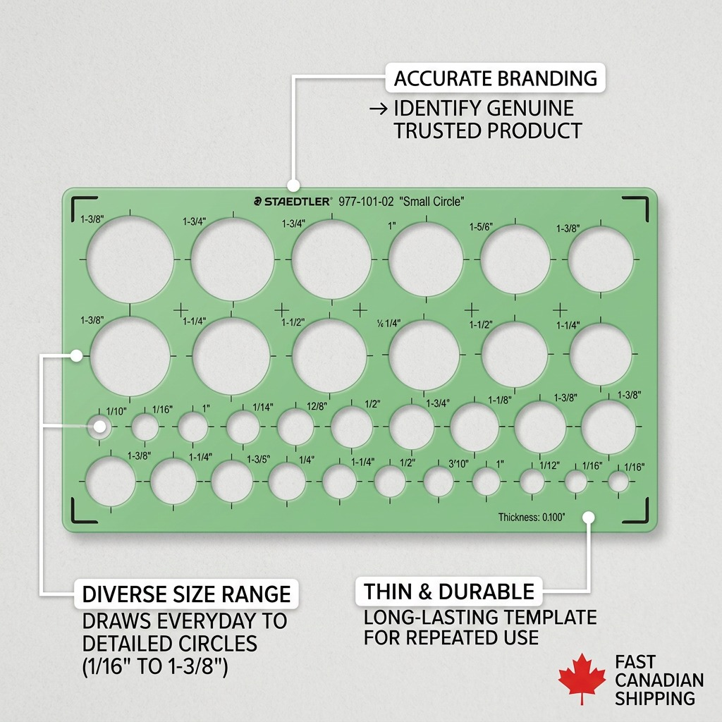 Staedtler Template Circle Small