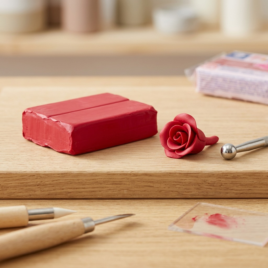 Staedtler Modelling Clay Fimo Soft Cherry Red 57g (2 oz)