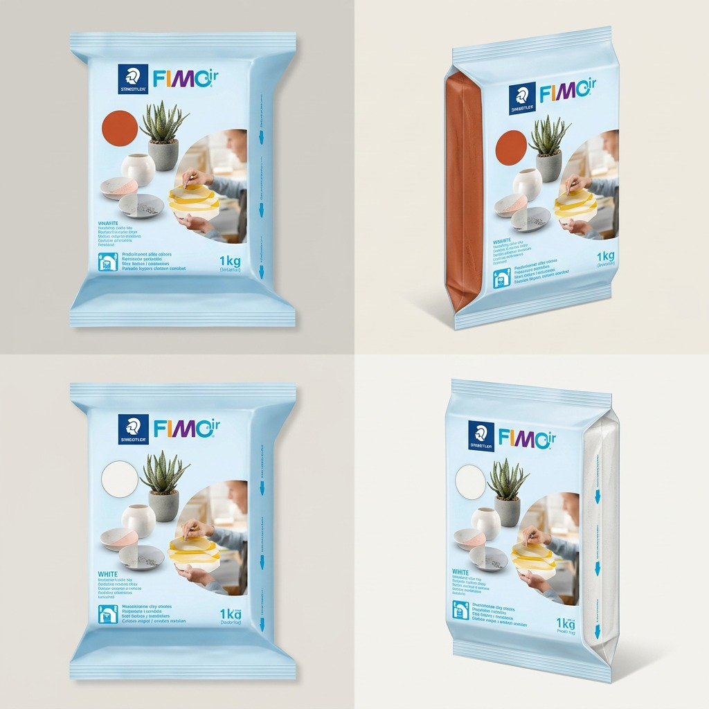 Staedtler Modelling Clay Fimoair 1kg Terracotta