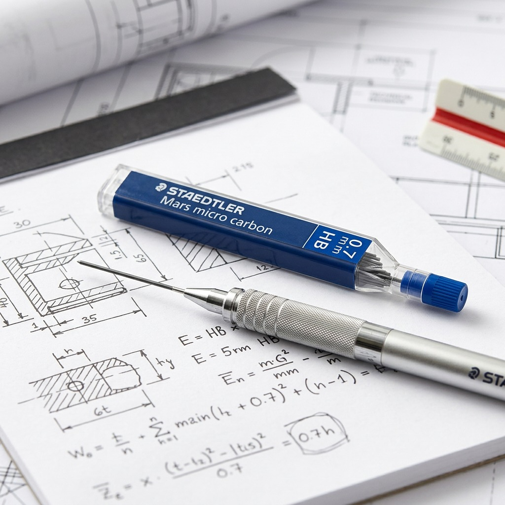 Staedtler Mars Micro 0.7mm HB 12 Lead