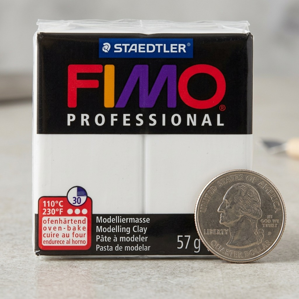 Staedtler Modelling Clay Fimo Professional White 57g (2 oz)