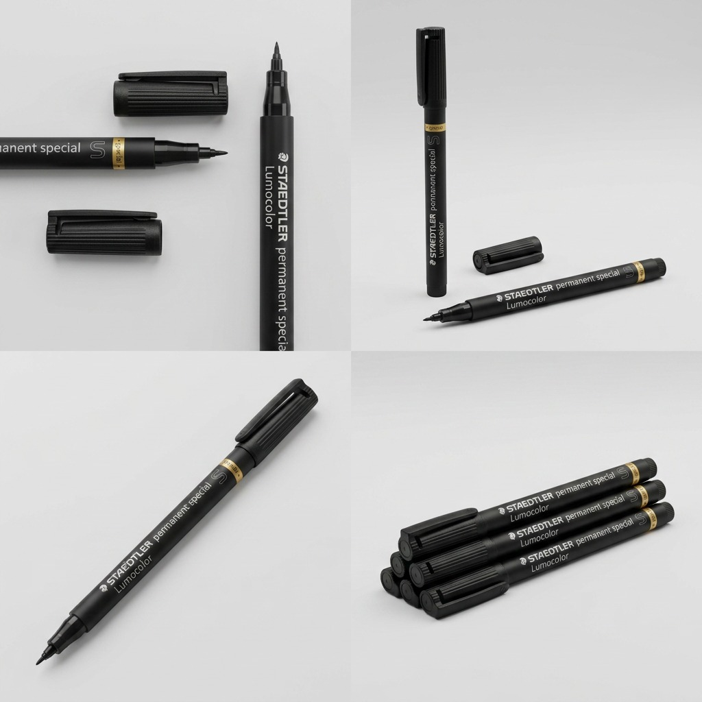Staedtler Marker Lumocolor Super Permanent Extra Fine Black