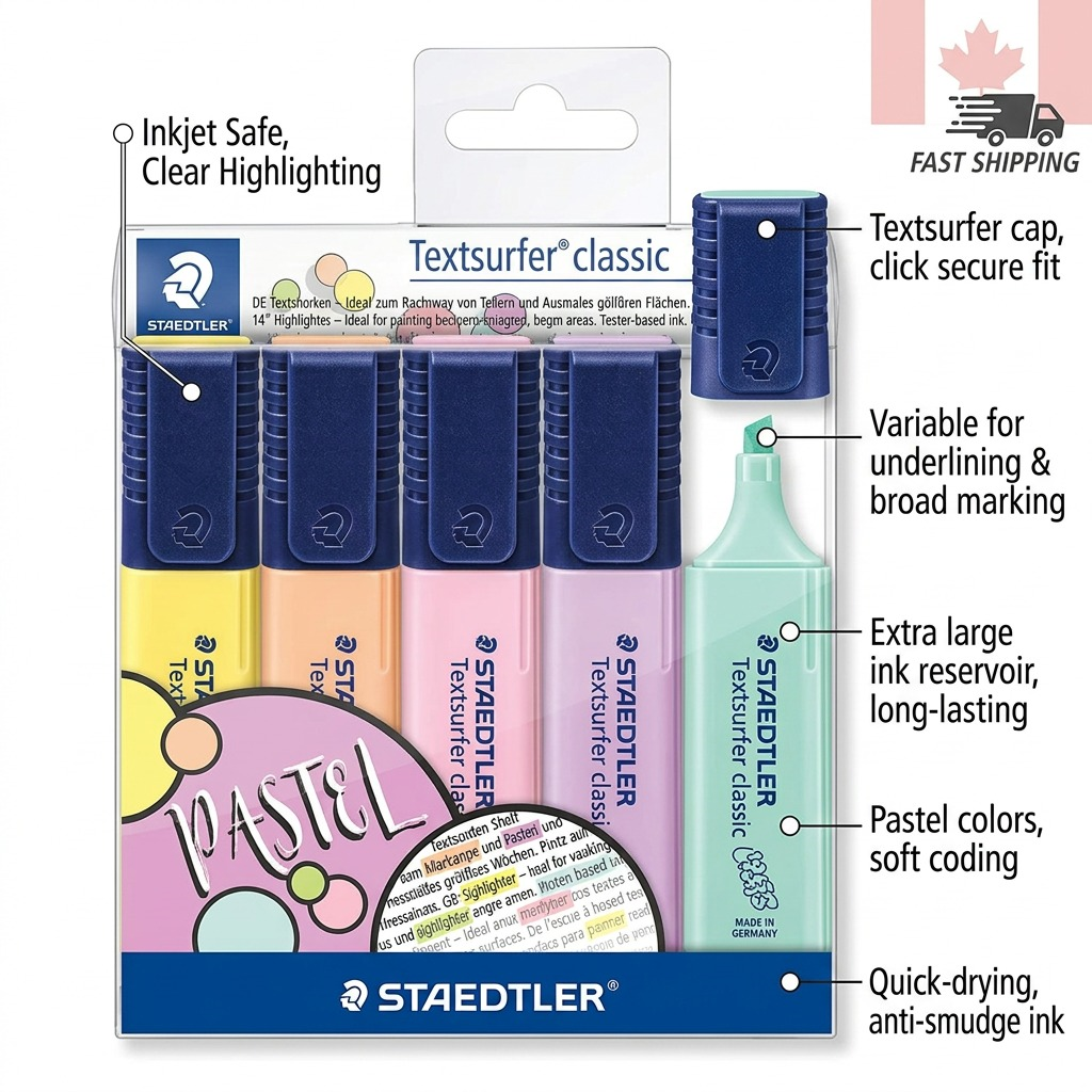 Staedtler Highlighter Textsurfer Classic 6-Pack Wallet