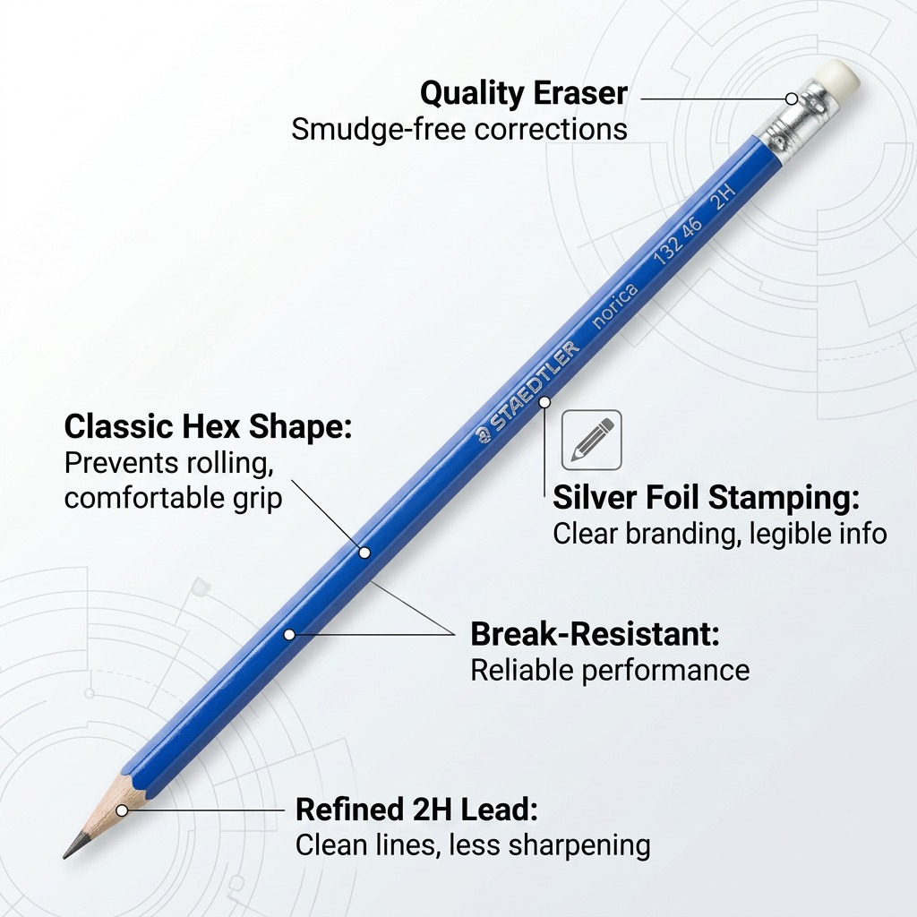 Staedtler Pencil Norica 2H