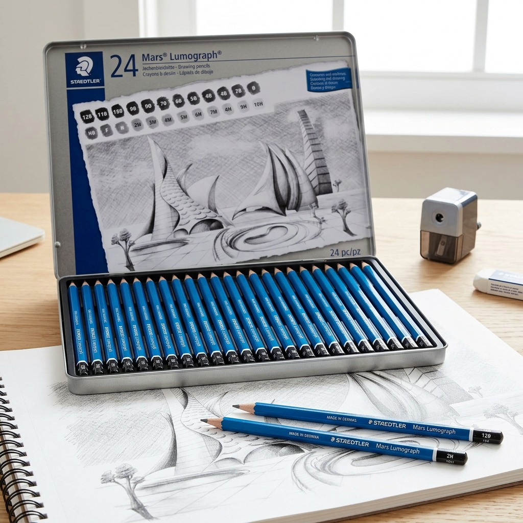 Staedtler Pencil Mars Lumograph X24 100% PEFC