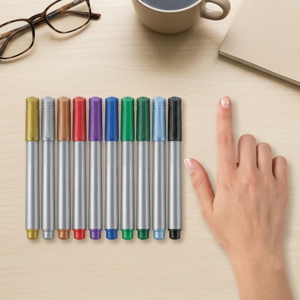 Staedtler Marker Metallic Pen 10-Pack 1-2 Mm