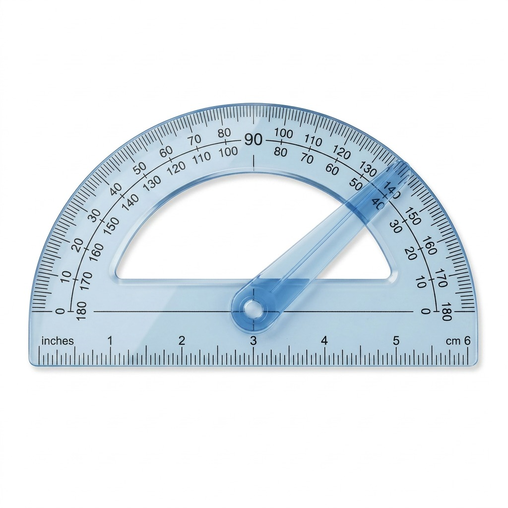 Staedtler Protractor, 6-inch with Arm Black