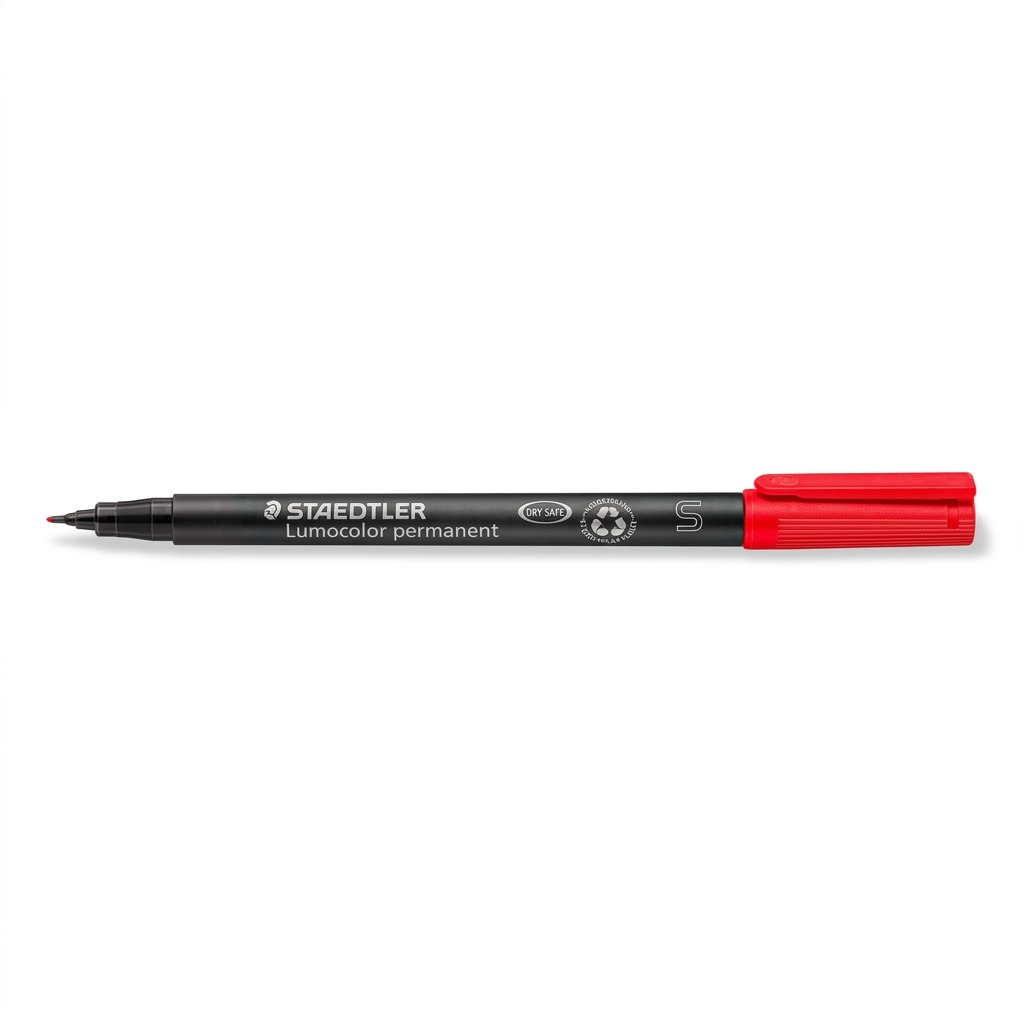 Staedtler Marker Lumocolor Xfine Permanent Red