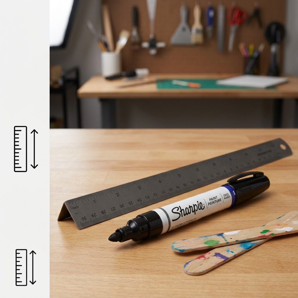 Sharpie Oil-Based Paint Marker, Bold Point, Black, 1 Count
