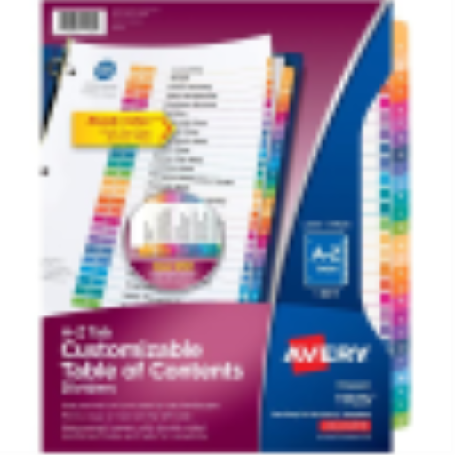Intercalaires Avery 11125