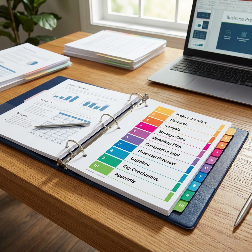 Avery Ready Index Table of Contents Dividers, 10 Tab, 1 Set