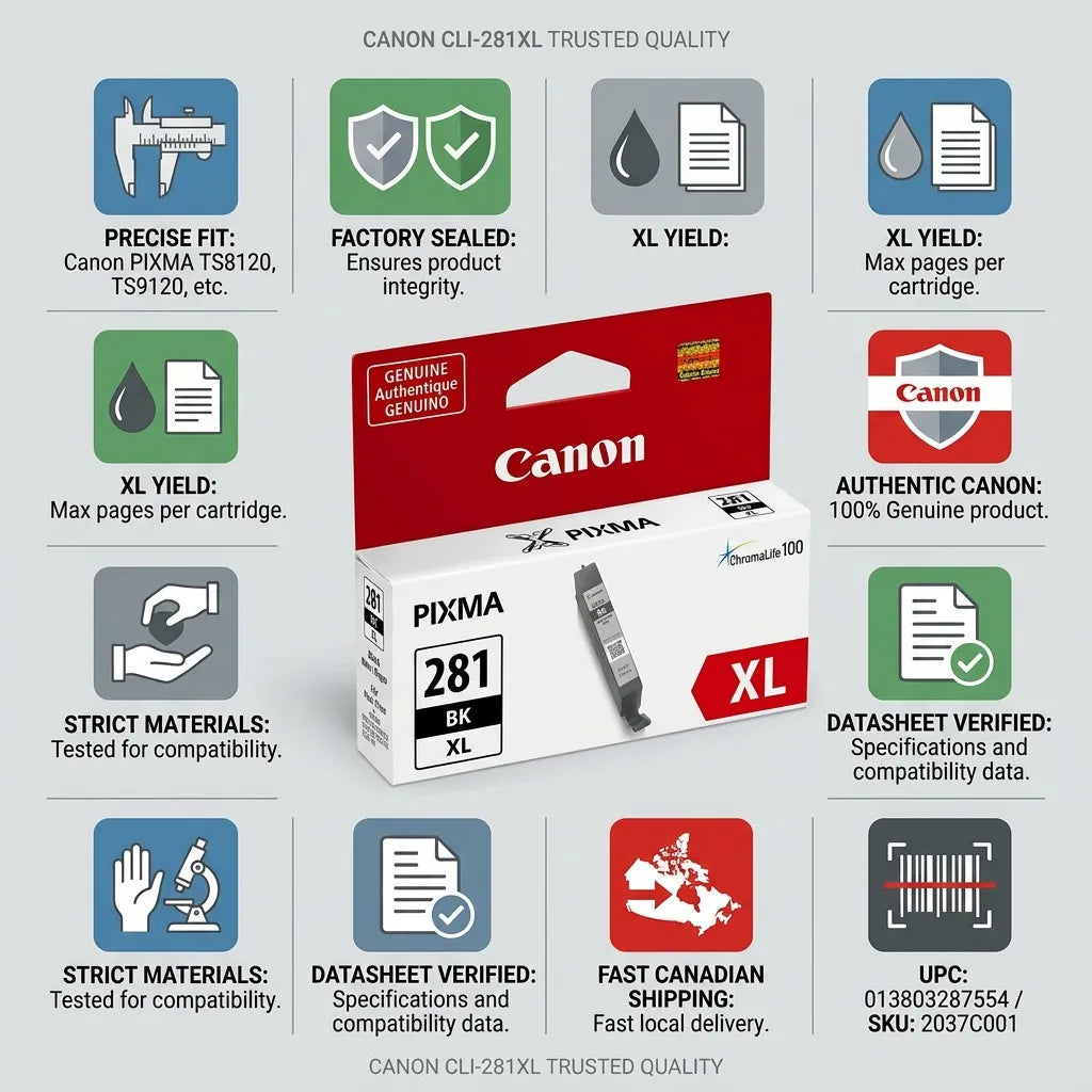 Canon CLI-281XL – Black