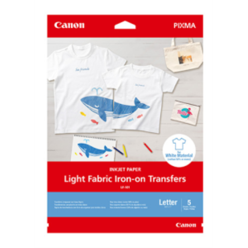LF-101 Transfert T-shirt format lettre (5 feuilles/paquet)
