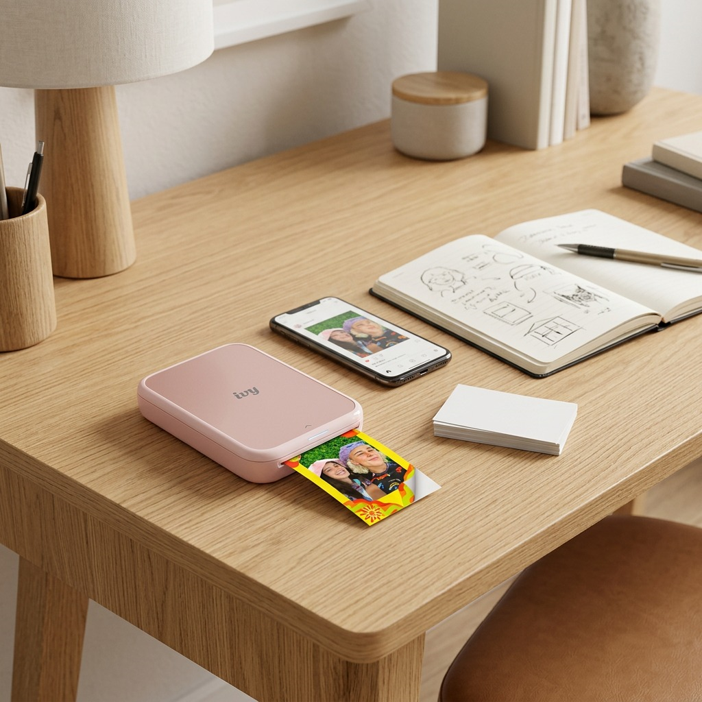Canon IVY 2 Mini Photo Printer – Blush Pink