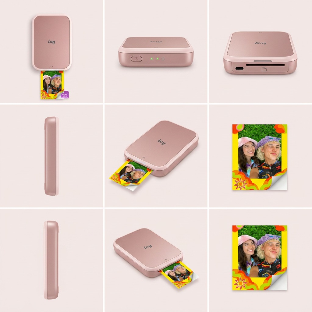 Canon IVY 2 Mini Photo Printer – Blush Pink
