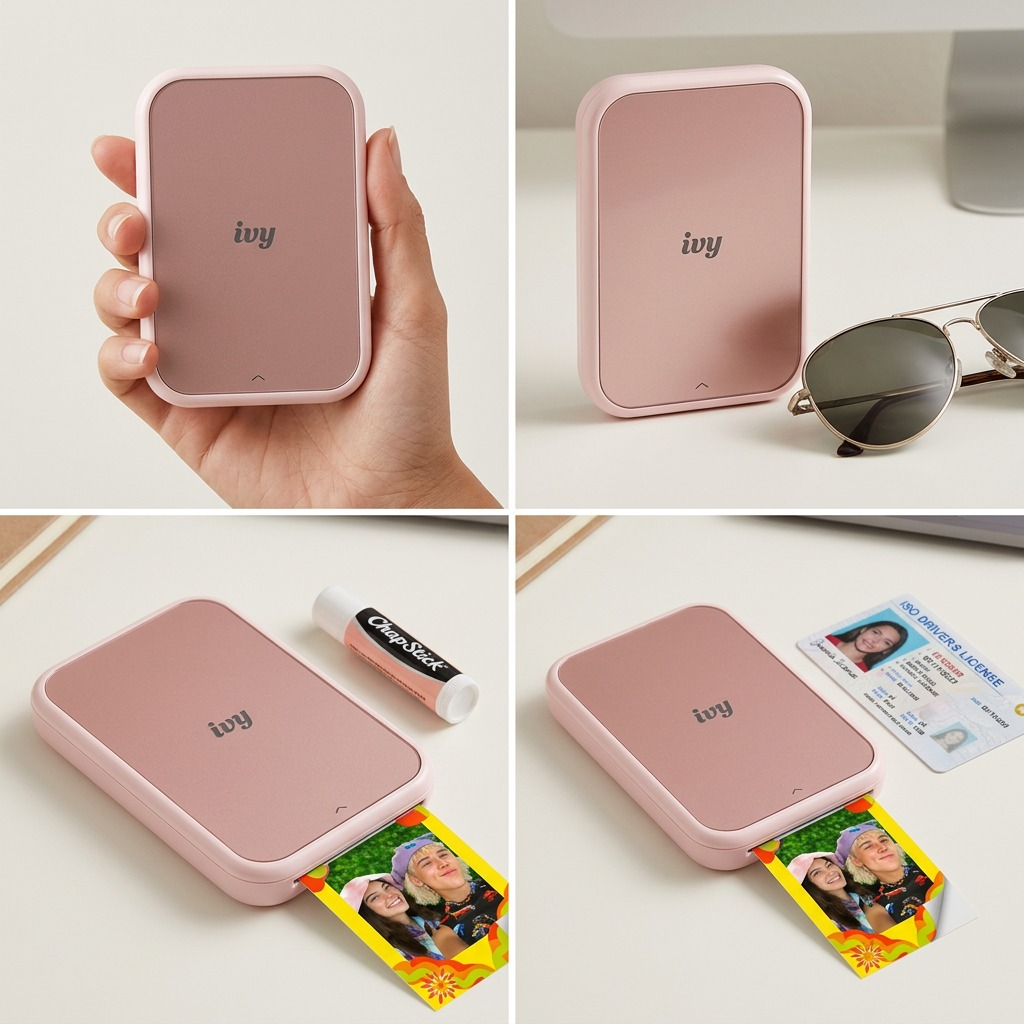 Canon IVY 2 Mini Photo Printer – Blush Pink