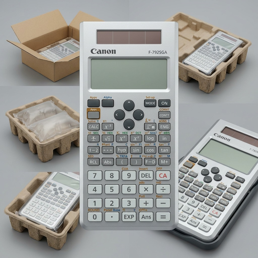 Canon 648 Function Scientific Calculator (6608B002) F-792SGA – Grey