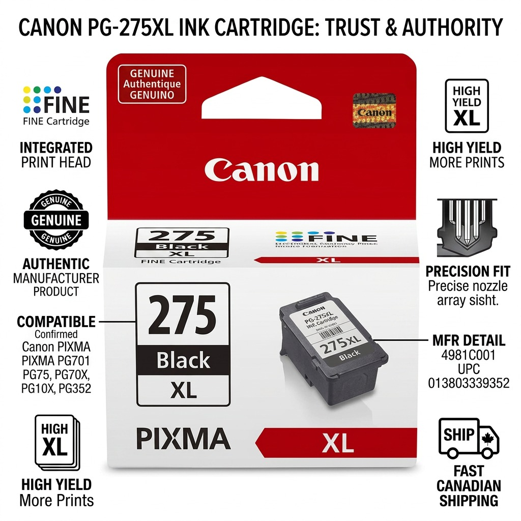 Canon PG-275XL – Ink Cartridge